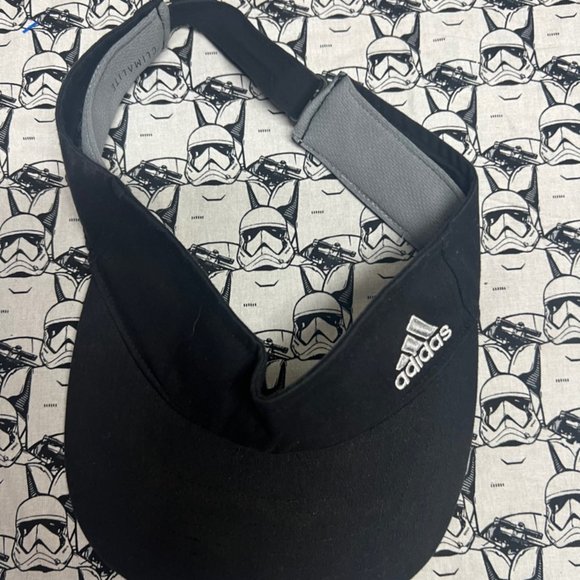 Adidas Tour Visor Black/White FI3026 Adjustable One Size Fits Most New #81652 - Picture 2 of 5